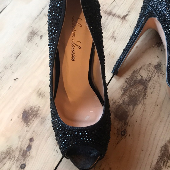 Lauren Lorraine Peep-toe Pumps - Picture 5 of 5